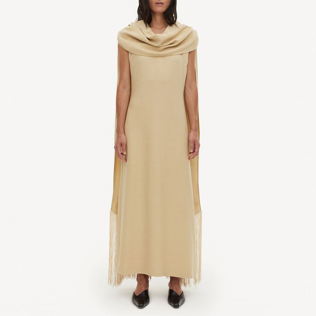 Cream Cressida Wool Dress | BrandAlley