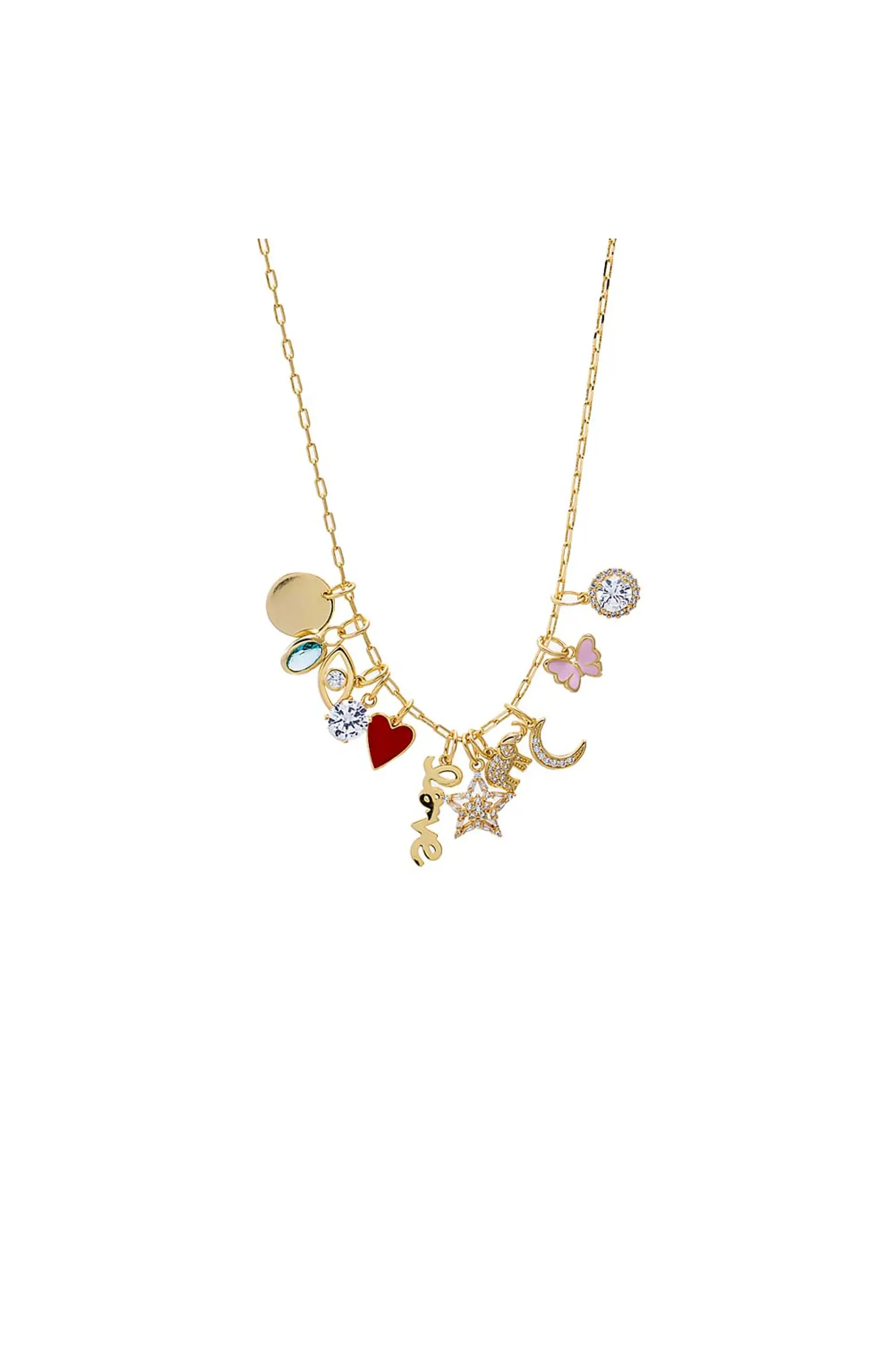 BY ADINA EDEN Charm Bar Necklace Set | Nordstrom | Nordstrom