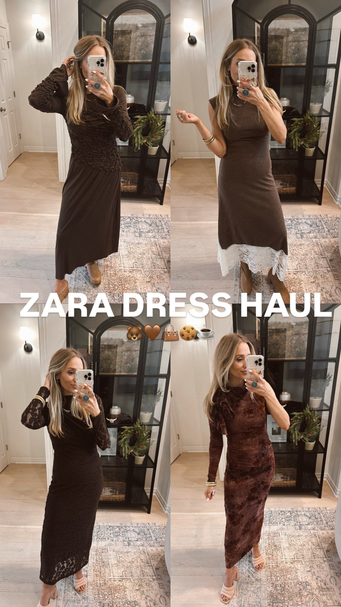 These dresses are GORGEOUS & all from Zara! Perfect for work, church, holidays parties & special occasions 

#LTKgrwm #LTKHoliday #LTKFindsUnder100