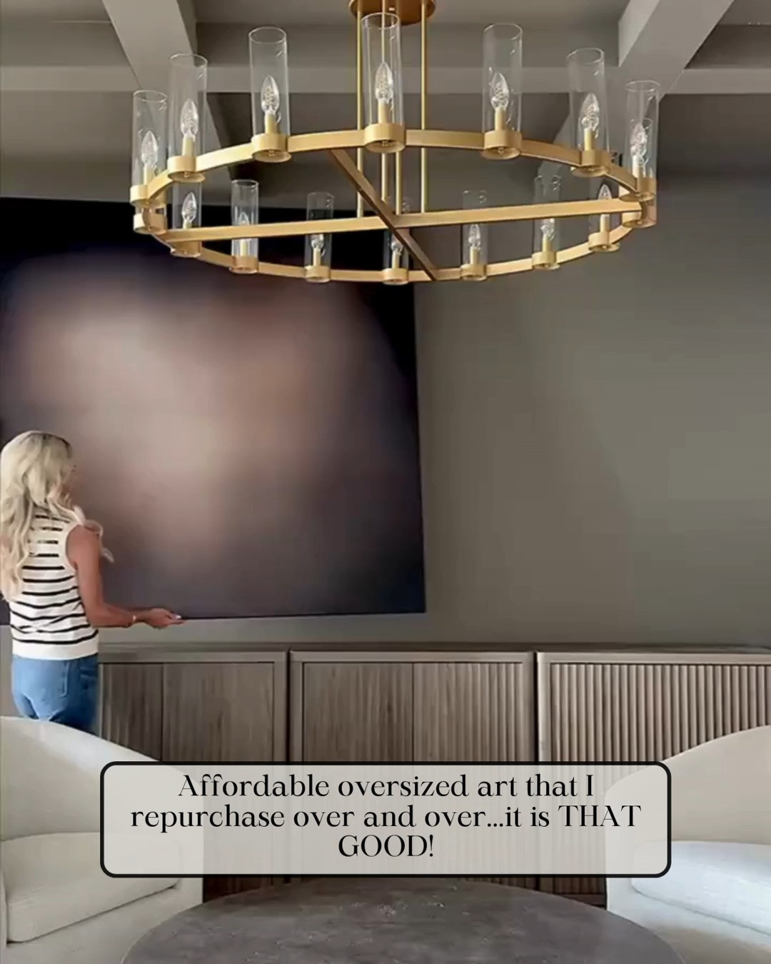 Must Have — OVERSIZED ABSTRACT WALL ART! This OVERSIZED ABSTRACT CANVAS is one of my favorite ways to make a room feel instantly designer. The scale fills large walls beautifully and gives that high-end gallery look without the luxury price tag. I’ve purchased this piece multiple times for different spaces because it always elevates the room.

#Amazon #TheHillaryStyle #AmazonHome #OversizedWallArt #AbstractWallArt #DesignerHomeDecor #NeutralHomeDecor #LuxuryForLess #InteriorInspo #AmazonHomeFinds 

 #LTKU #LTKOver40 #LTKHome