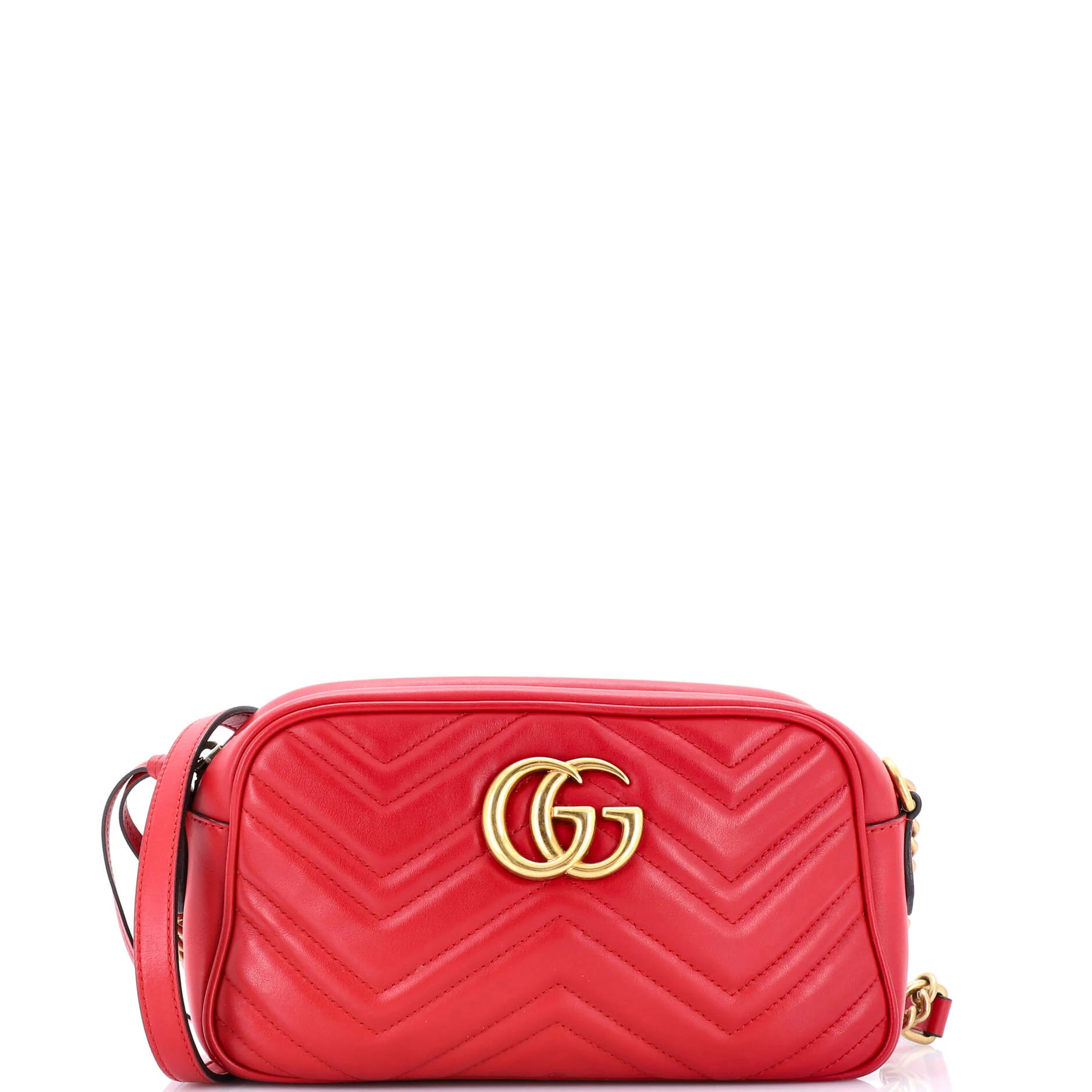 Pre-Loved Gucci GG Marmont Shoulder Bag Matelasse Leather Small | Zulily