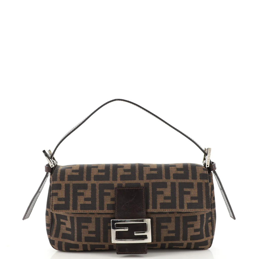 Fendi Baguette Bag Zucca Canvas Brown 1786899 | Rebag