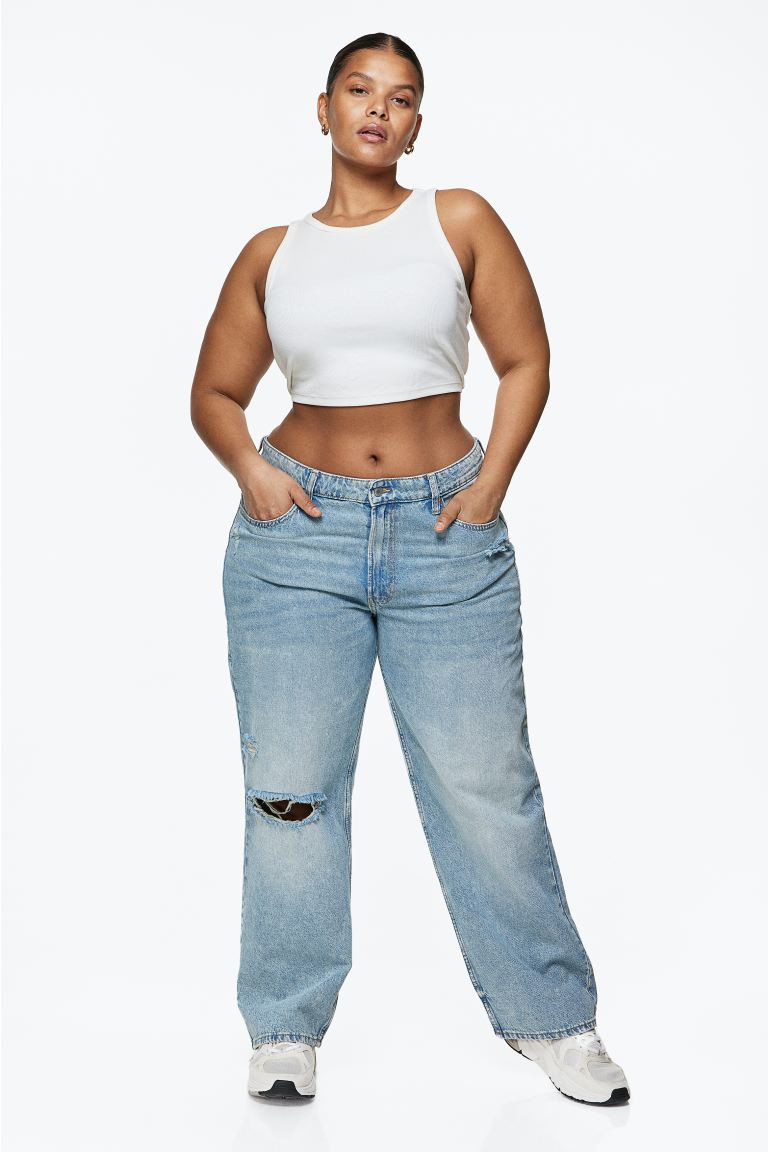 Curvy Fit 90s Baggy Low Jeans | H&M (US + CA)