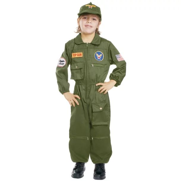 Toddler Airforce Pilot Costume - Walmart.com | Walmart (US)