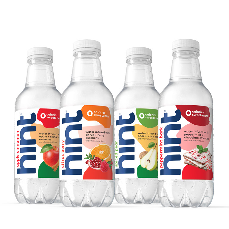 Hint Water Seasonal Holiday Variety Pack, 3 Bottles Each of: Peppermint Bark, Apple Cinnamon, Cit... | Walmart (US)