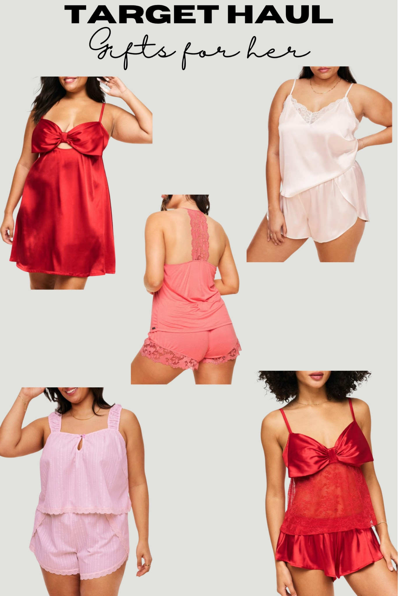Perfect valentines gifts for her under $30 💝

Silky, sweet & so cozy - these are selling out fast! Red or pink? 
#TargetFinds #GiftGuide #Valentinesday

#LTKStyleTip #LTKSaleAlert #LTKGiftGuide