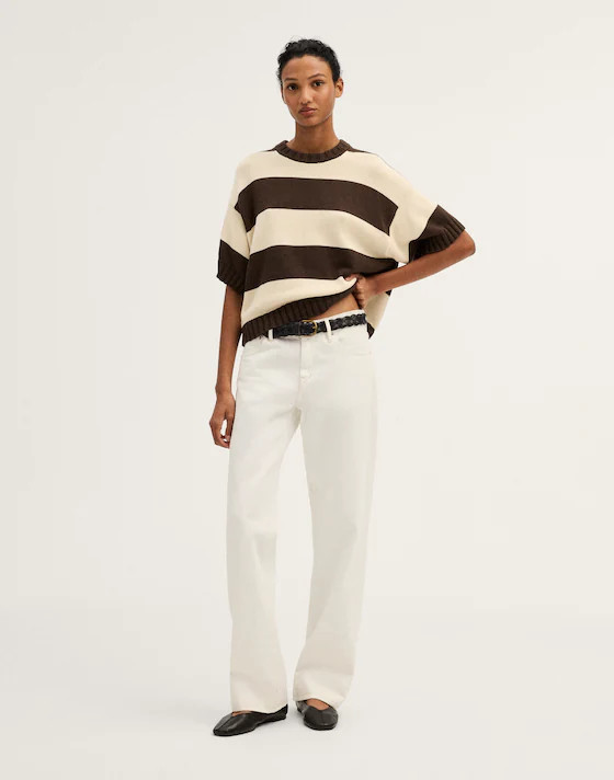 Relaxed Sweater Tee in 100% Cotton | Madewell