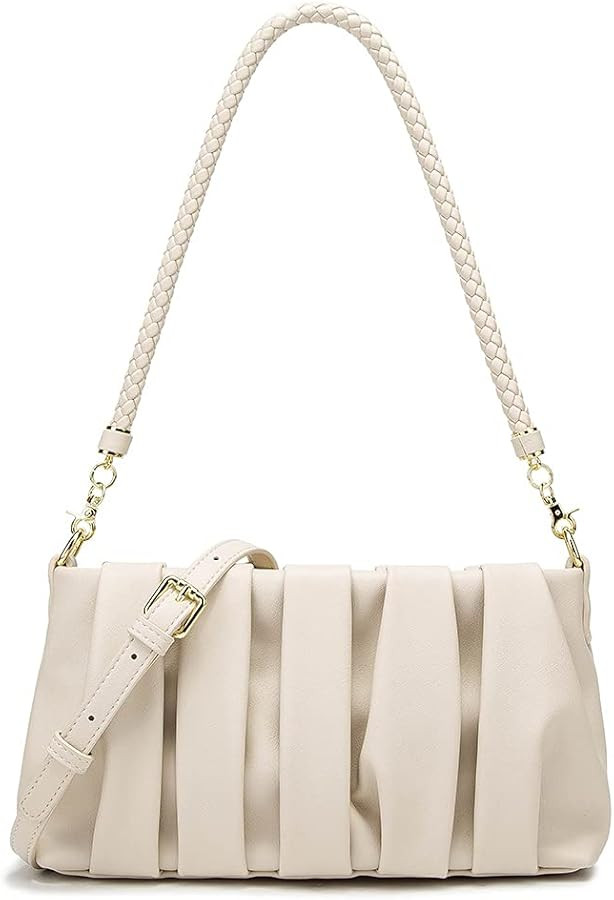 Quilted Crossbody Bags for Women Small Shoulder bag Pouch Satchel bag Dumpling Handbag Hobo bag | Amazon (US)