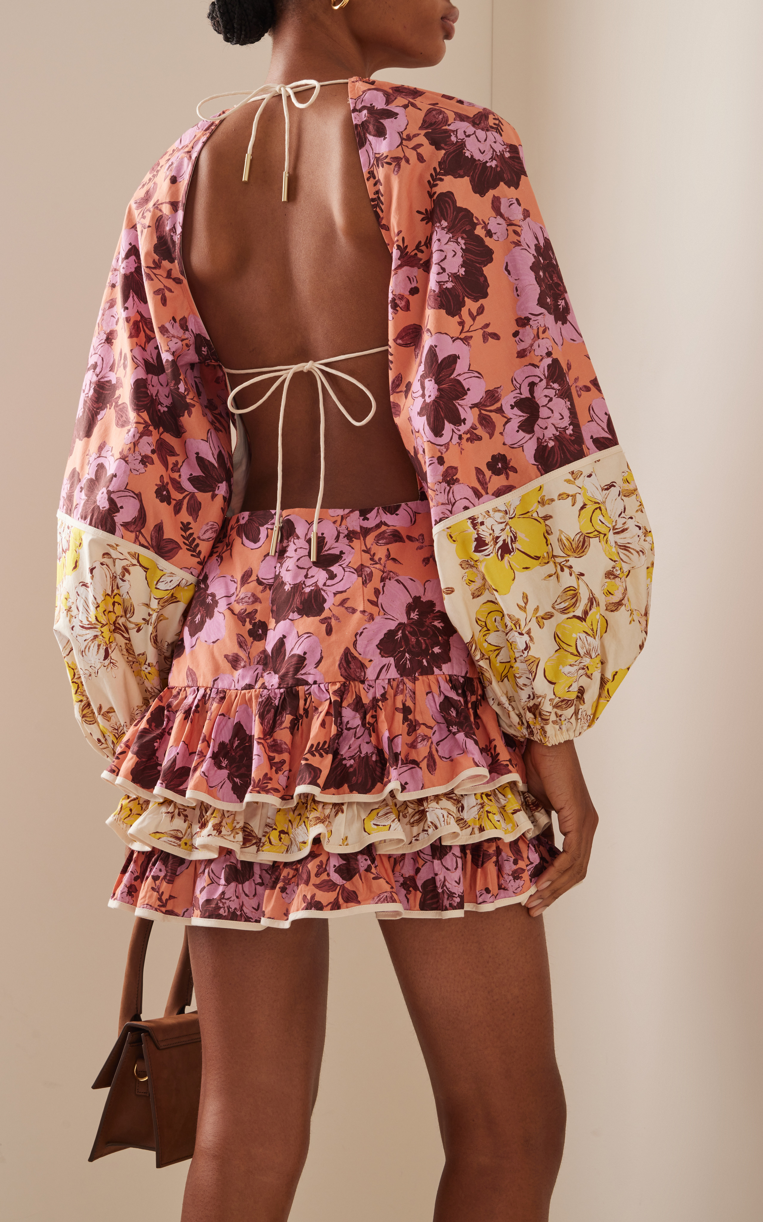 Ana Floral Cotton Mini Dress | Moda Operandi (Global)