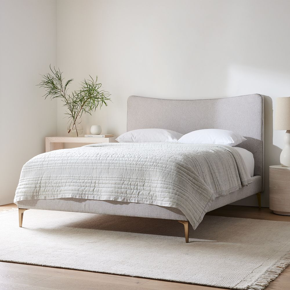 Myla Bed - Metal Legs | West Elm (US)