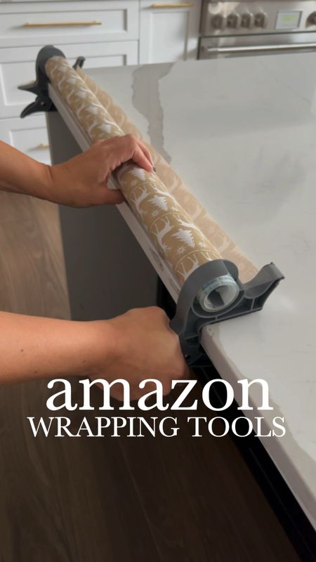 Wrapping paper tools! Paper cutter, wrapping paper clamps with tape dispenser! Wrapping hacks! Reindeer paper, Christmas wrapping, gift wrap

#LTKhome #LTKGiftGuide #LTKHoliday