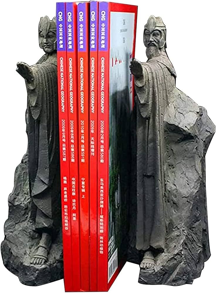 KLQJNP Bookends Book End Lord of Rings Hobbit Book Decoration Resin, Decorative Book Stopper Bind... | Amazon (US)