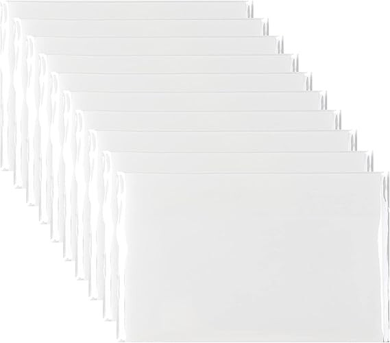 Jiemay Transparent Sticky Notes Pad 3x5 Inch, Clear Sticky Notes for Books Message Reminder, Wate... | Amazon (US)