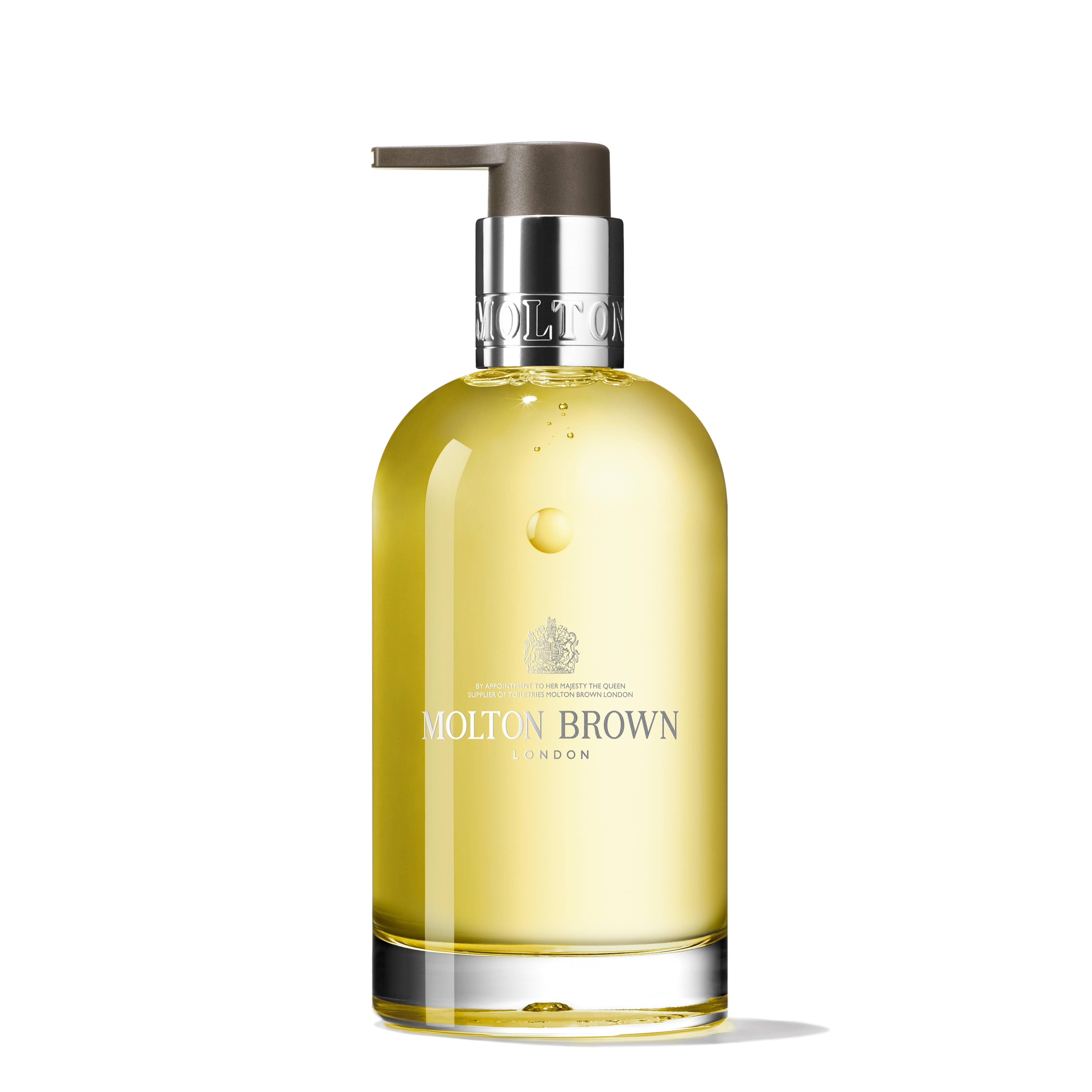 Orange & Bergamot Fine Liquid Hand Wash Glass Bottle 200ml | Molton Brown (UK)