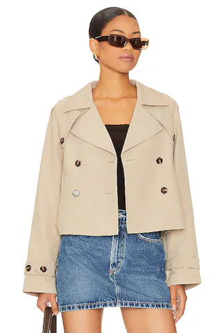 Steve Madden Sirus Jacket in Khaki from Revolve.com | Revolve Clothing (Global)