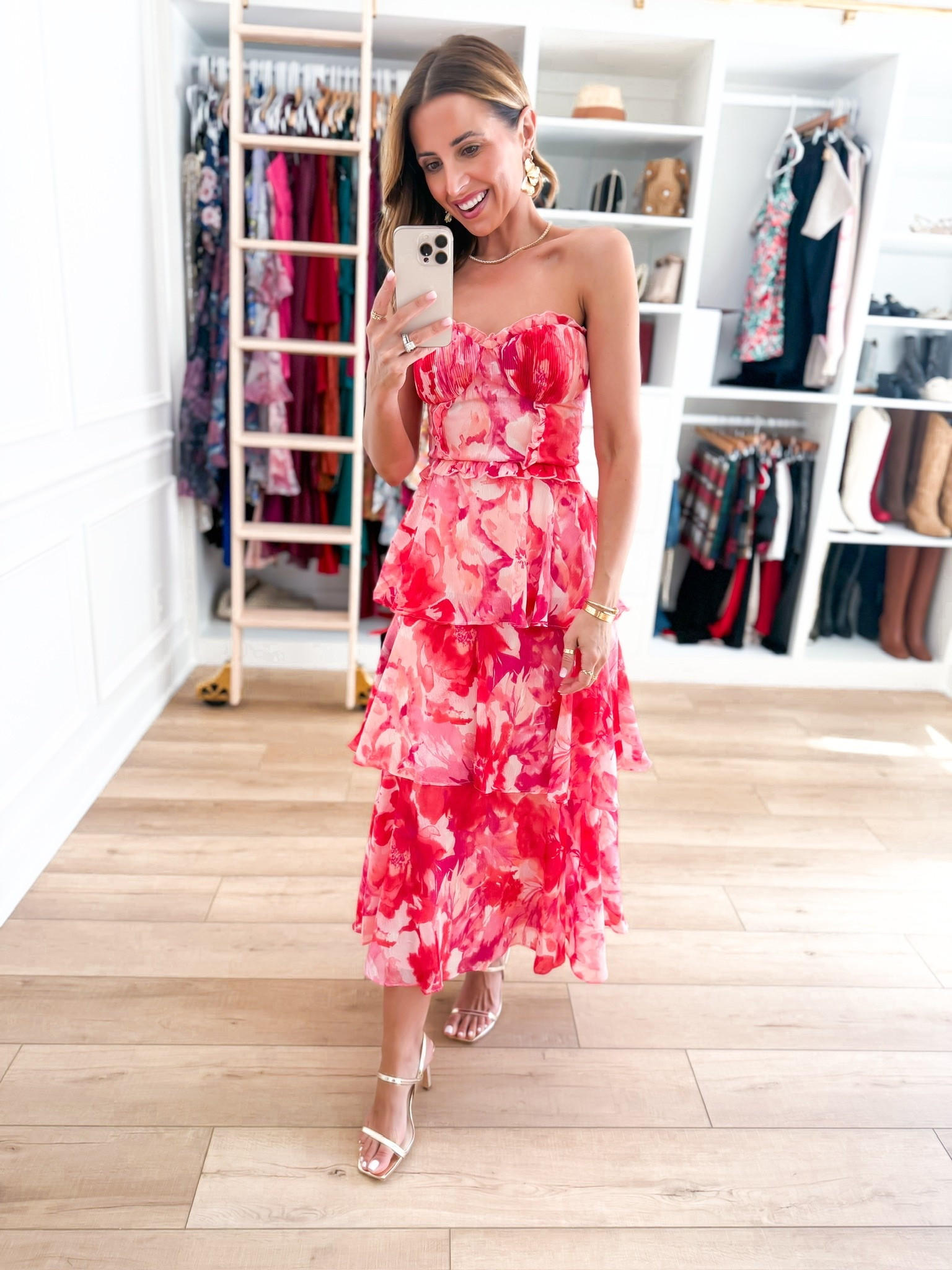 Summer wedding guest dresses in XS, it laces up in the back. Party dresses. Cocktail dresses. Destination wedding. Resort dresses. Vacation dresses. Semi formal dresses. Black tie optional. Resort outfit. Vacation outfit. Gold heels are TTS.

#LTKootd #LTKWedding #LTKTravel