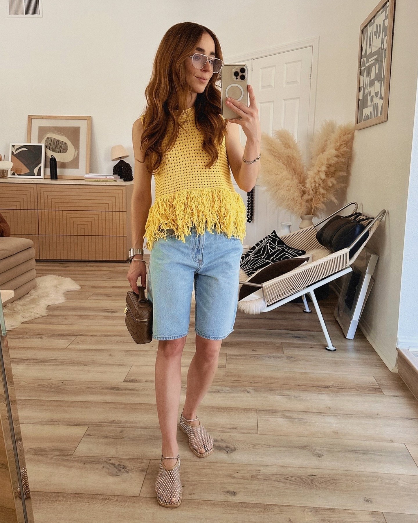 Bermuda shorts with a knit top and mesh sandals. An elevated casual summer outfit. These by Abercrombie & Fitch are the perfect fit.

summer style | elevated casual outfits | summer look | denim look | denim shorts | abercrombie and fitch denim

#LTKSeasonal #LTKFindsUnder50 #LTKStyleTip