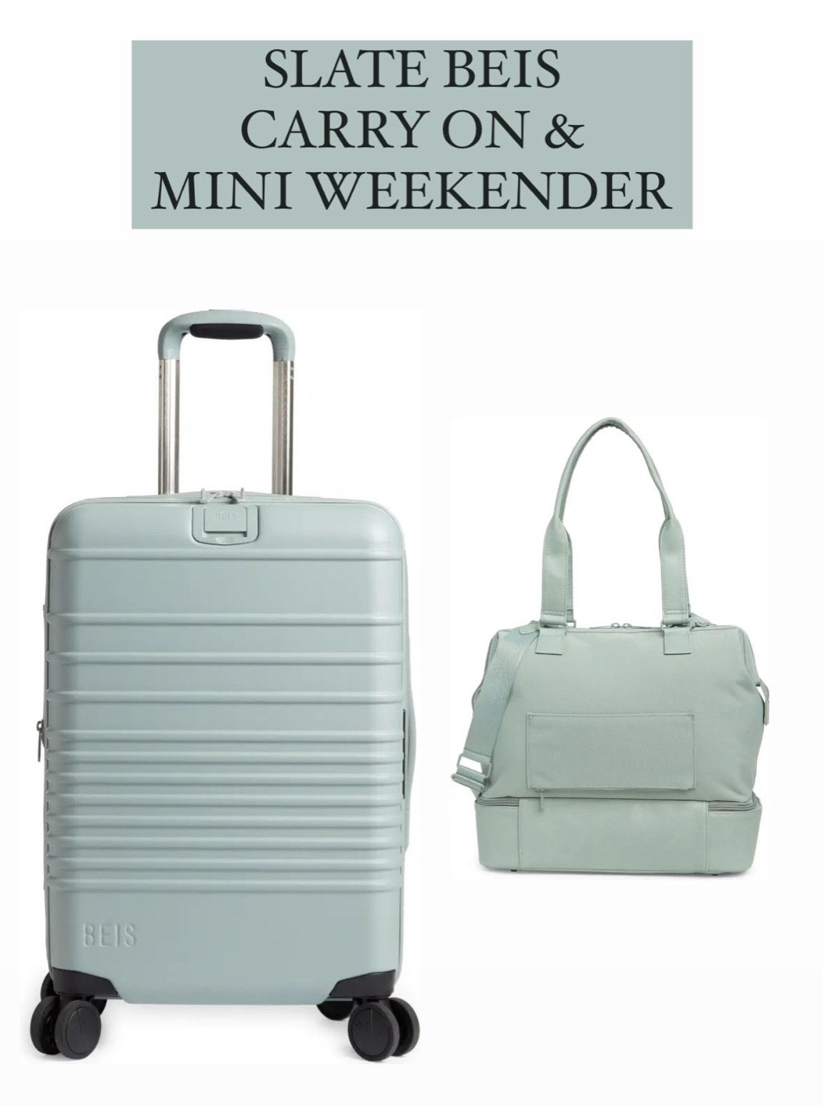 Color is unique to Nordstrom!! I have and LOVE! #beis #beisbag #nordstrom #travelfinds #luggage

#LTKtravel
