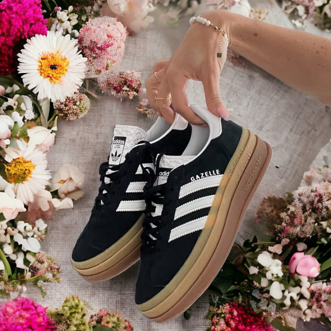 Adidas gazelle bold 

#LTKfrance
