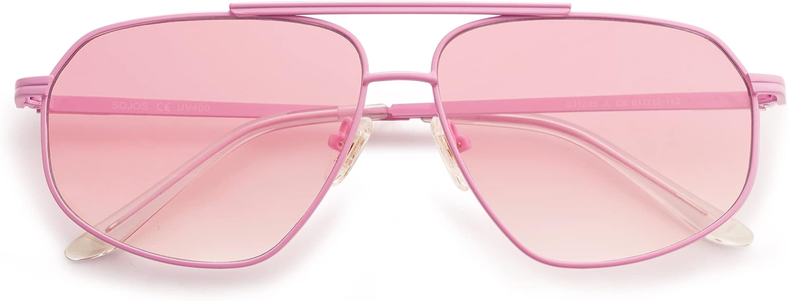 SOJOS Retro Hexagon Aviator Sunglasses for Women Men Trendy Vintage UV400 Protection Shades SJ120... | Amazon (US)