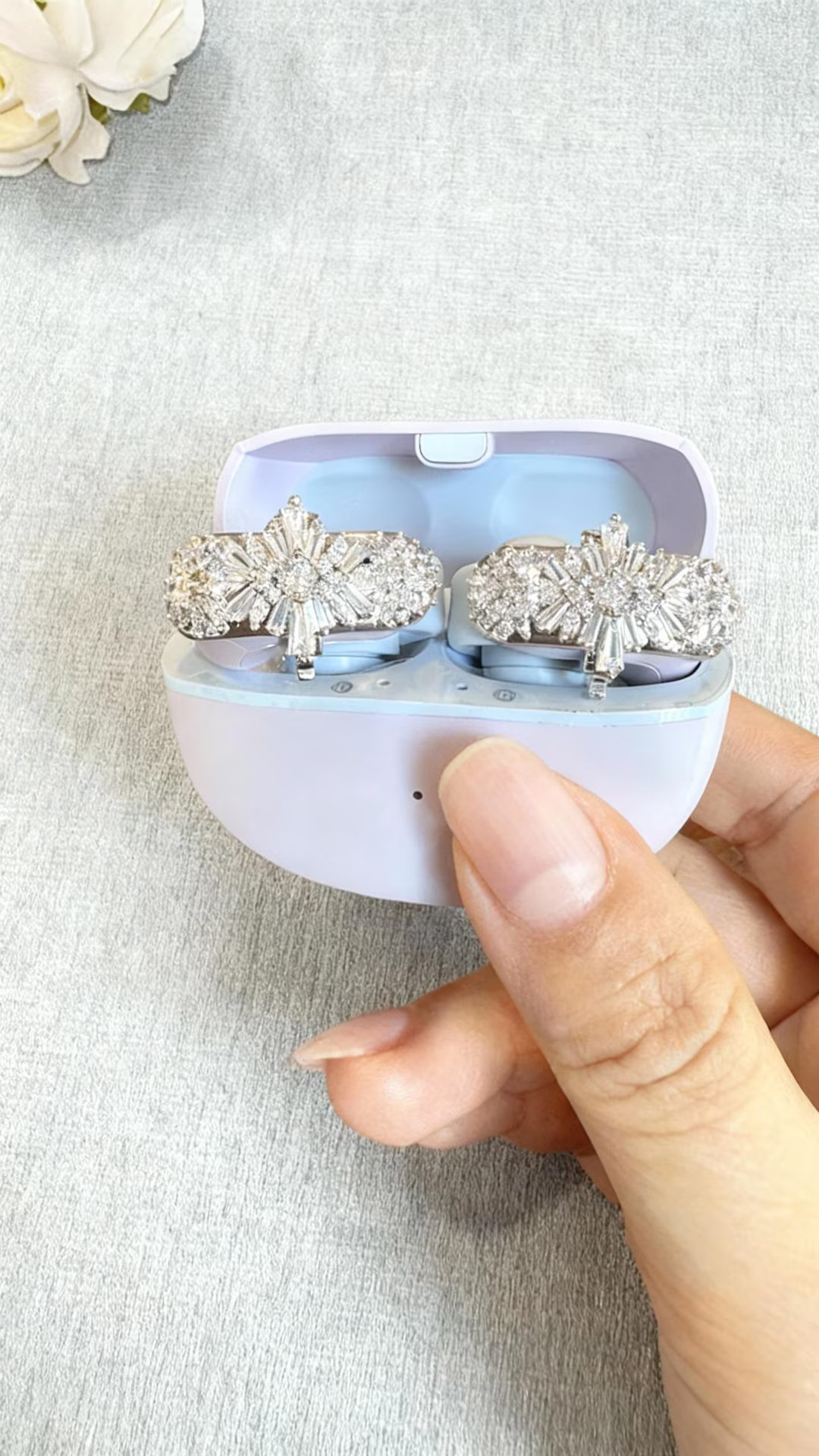 Cross Diamond Bose Ultra open Jewelry: Earbud Charms Accessories | Etsy (US)