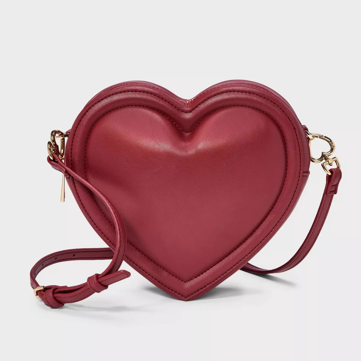 Valentine's Day Puff Heart Crossbody Bag - A New Day™ Red | Target