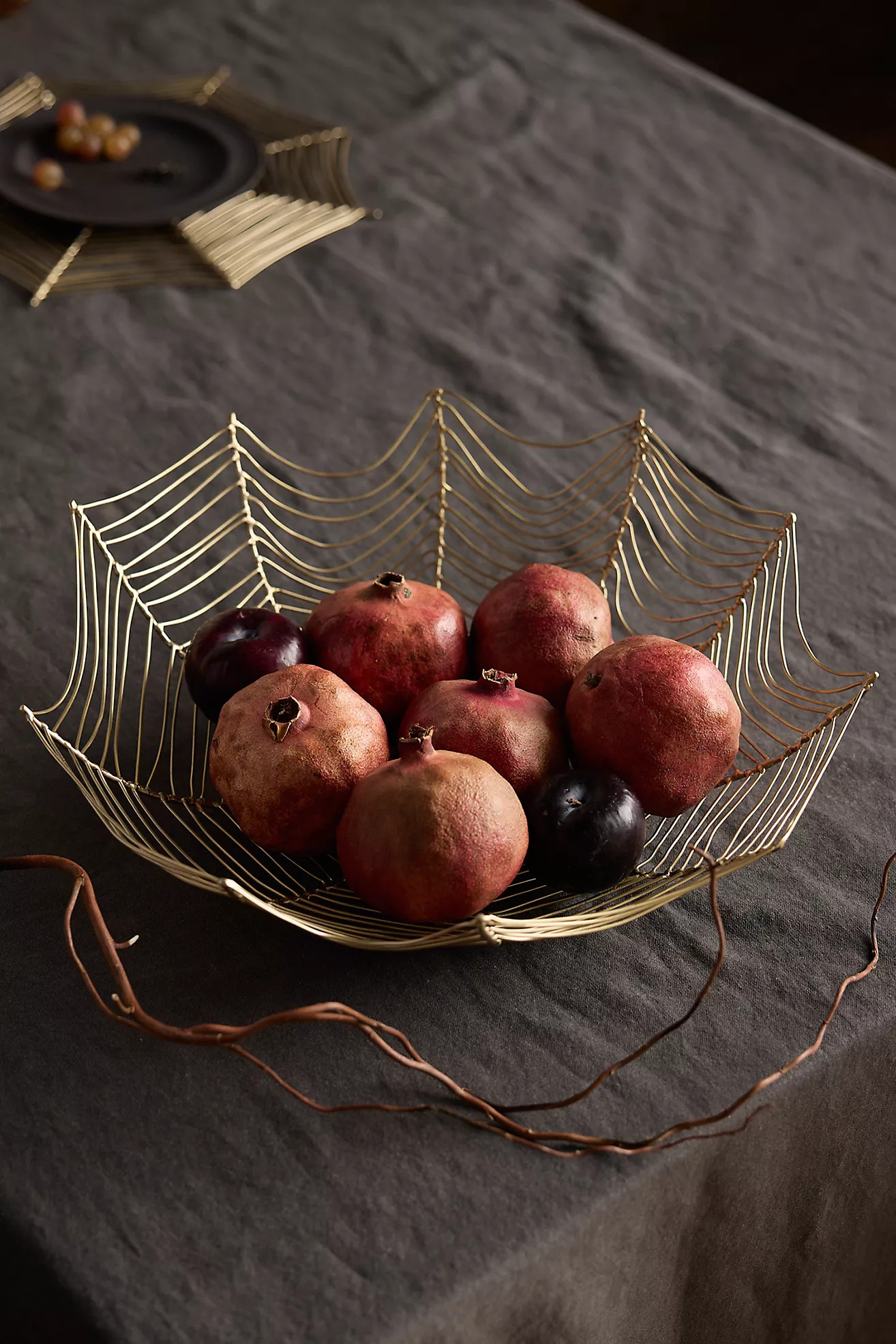 Spider Web Brass Bowl | Anthropologie (US)