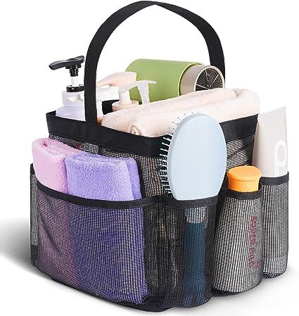 EUDELE Mesh Shower Caddy Portable for College Dorm Room Essentials,Portable Shower Caddy Dorm wit... | Amazon (US)