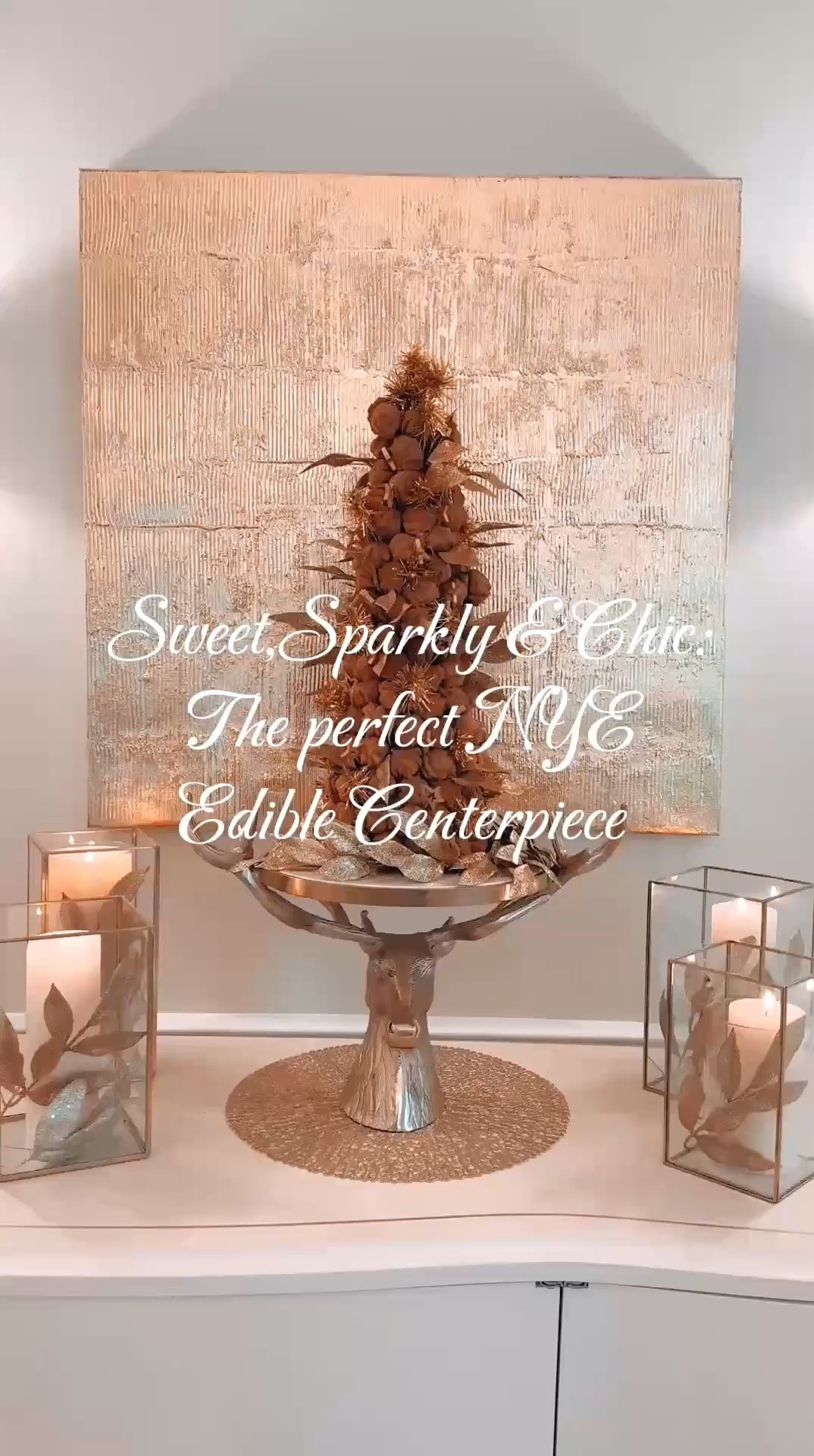 🎇 Darlings, is it even New Year’s Eve if you don’t have a tower of churros donuts holes dripping in gold? 🍩✨ I present to you: the frumpiest, sparkliest edible centerpiece of the season!
Picture this: a foam cone (cling wrap, of course—who needs crumbs on their conscience?), donuts secured with toothpicks like tiny sugary soldiers, and gaps filled with glitter picks, gold stars, and little fireworks for drama. A spritz of edible gold dust later, and voilà—it’s not just a centerpiece, it’s an experience.
Currently gracing my dining room, ready to delight my guests and possibly overshadow the champagne. 🥂 Because honestly, food towers are my love language, and this one is a visual and sugary triumph.
Until next time, stay sparkly and chic, darlings! 💫 #GoldenGlow #EdibleCenterpieceGoals #FoodieFabulous

#LTKSeasonal #LTKHoliday #LTKHome