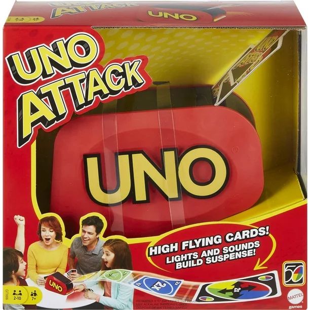 UNO Card Game Attack Gifts for Kids and Family Night Card Launcher - Walmart.com | Walmart (US)