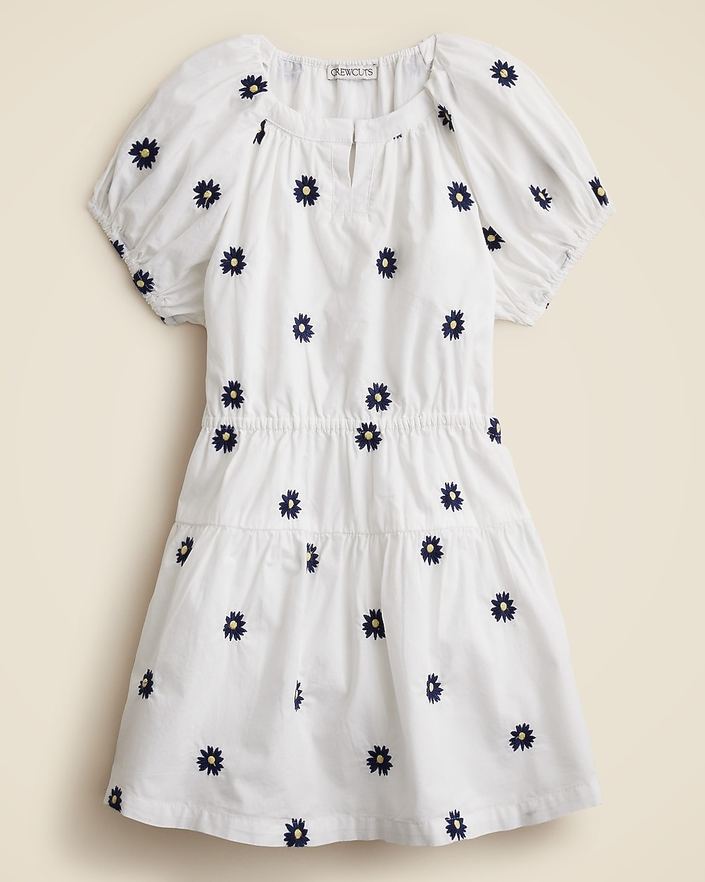 Girls' floral-embroidered dress | J. Crew US