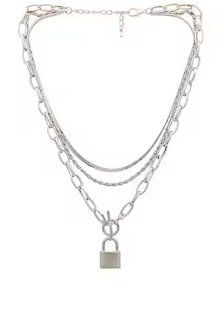 petit moments Stronger Necklace in Silver from Revolve.com | Revolve Clothing (Global)