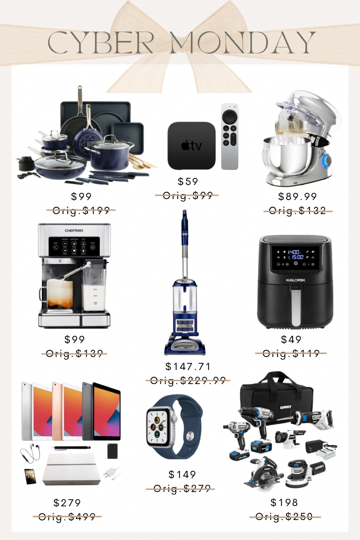 Walmart Cyber Monday deals

#cybermonday #sales #home #walmart #christmasgifts #laurabeverlin

#LTKCyberweek #LTKsalealert #LTKGiftGuide