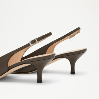 Mid Heel Slingback Court | Russell & Bromley