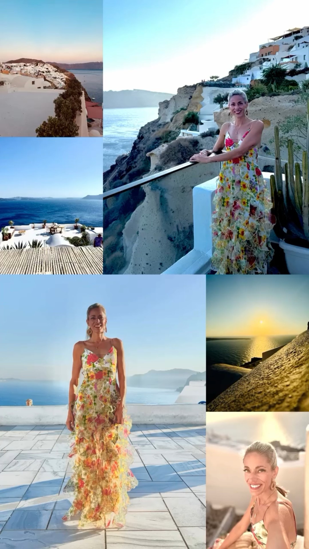 Ok for me, this dress was a splurge in Santorini but I’m a girls-girl and you can get it online for a fraction of the price. 

This one you should know if you decide to buy; is a SHOW STOPPER. If you don’t like to be admired or your man’s hands on you keep scrolling this is not the dress for you 🤣

#bestdress #formal #oldmoney #queen #floral #dress #santorini #datenight #datenightfit