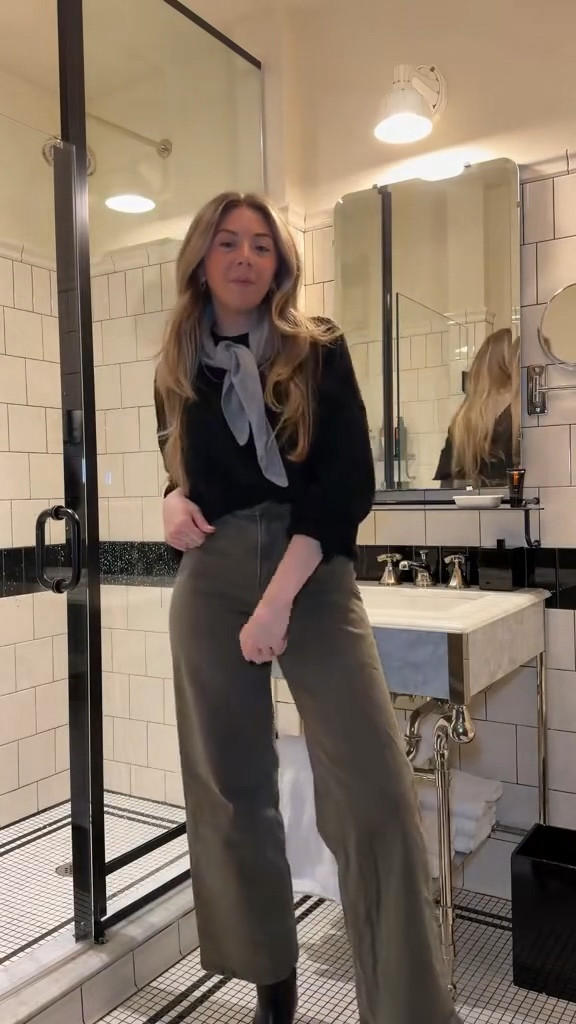 Get dressed with me | elevated casual winter outfit

Olive wide leg jeans: 2
Black knit sweater: medium (sized up for oversized fit)
Boots are old, but linked similar

winter outfit / gdwm / elevated basics / casual style / daily outfits / for her / Heather Blair

#LTKgrwm #LTKSeasonal #LTKootd