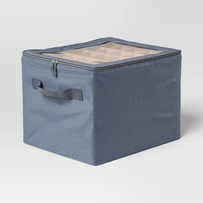 Christmas Ornament Storage Box Gray - Wondershop™ | Target