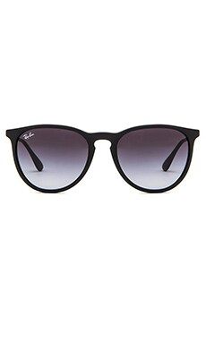 Ray-Ban Erika in Black from Revolve.com | Revolve Clothing (Global)