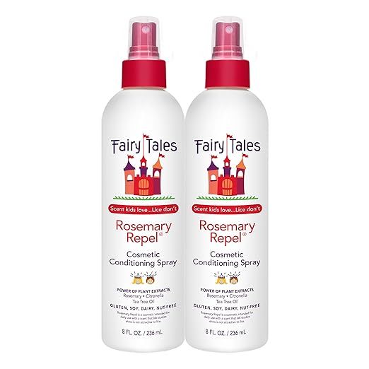 Fairy Tales Rosemary Repel Daily Kids Conditioning Spray – Kids Like the Smell, Lice Do Not, 8 ... | Amazon (US)