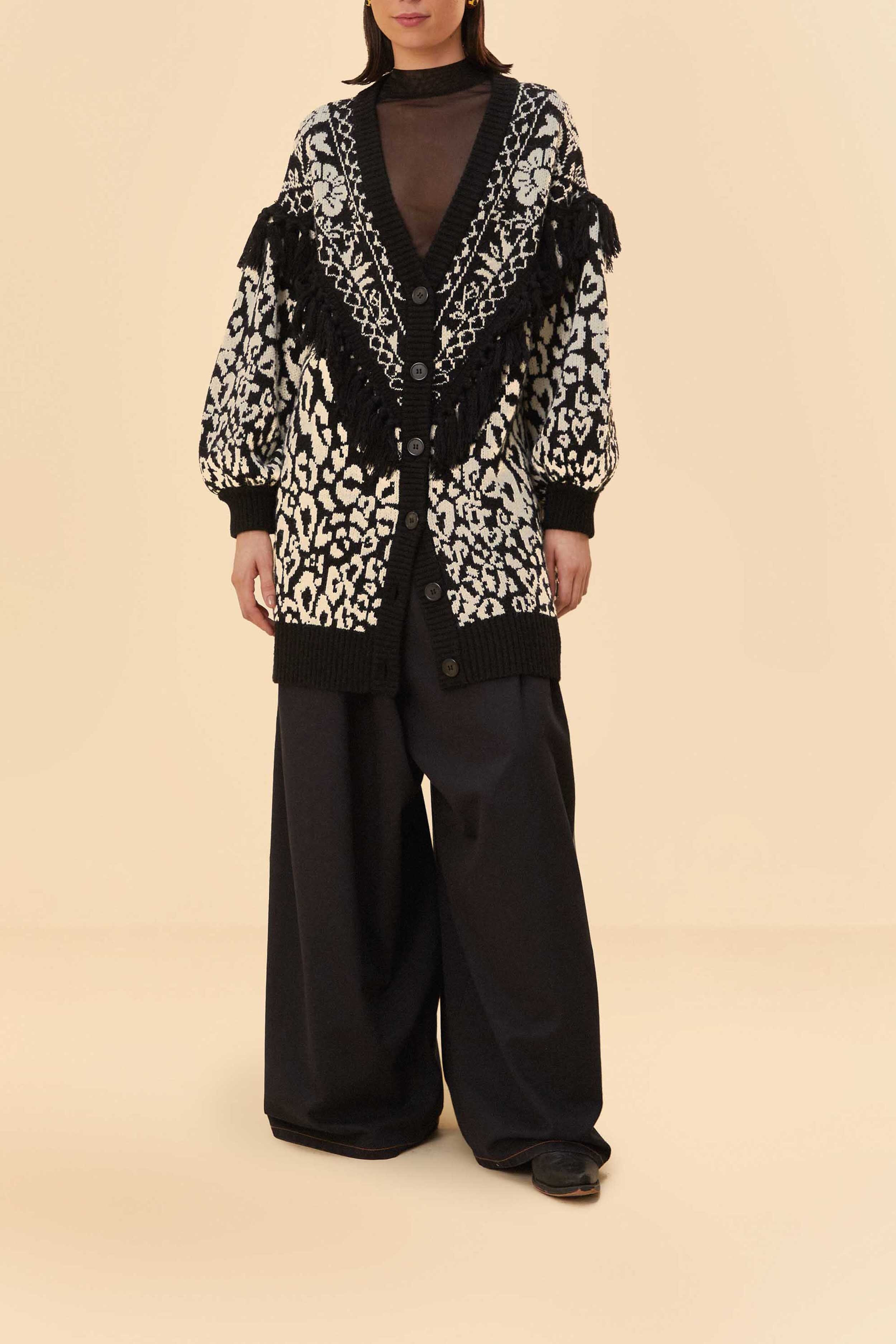 Pineapple Garden Knit Cardigan | FarmRio (US)