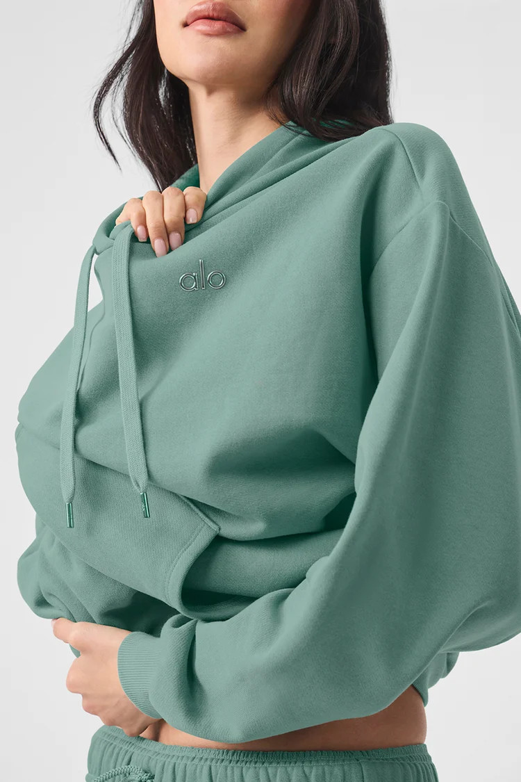 Accolade Hoodie - Botanical Green | Alo Yoga