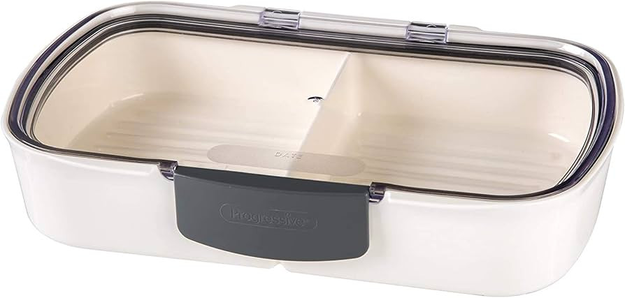 Prepworks Split Deli ProKeeper Air Tight Silicone Sealed Food Storage Container with Clear Dry Er... | Amazon (US)