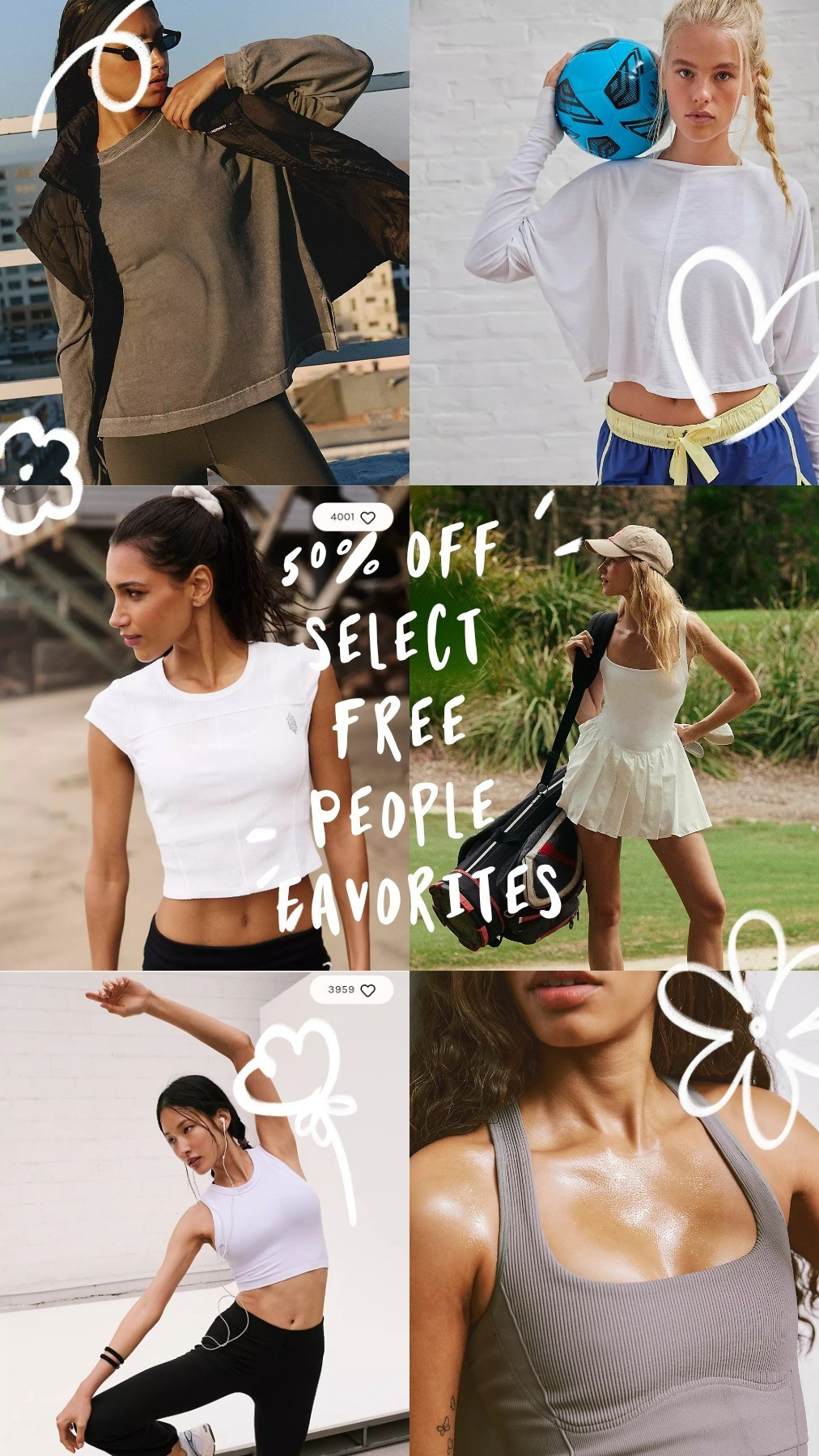 Free people sale 50% off selected favorites.  Cute on and off the tennis courts

#LTKStyleTip #LTKSaleAlert #LTKFindsUnder100