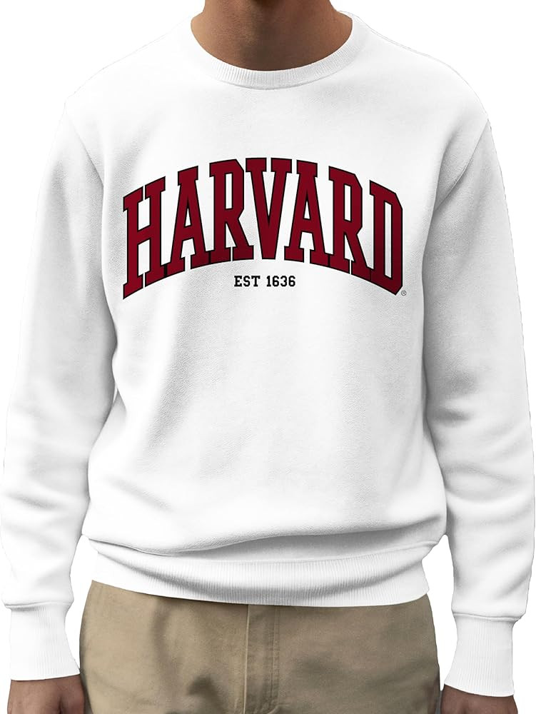 Isaac Morris Limited Harvard University Arch Logo EST 1636 Adult and Kids Crewneck Sweatshirt | Amazon (US)