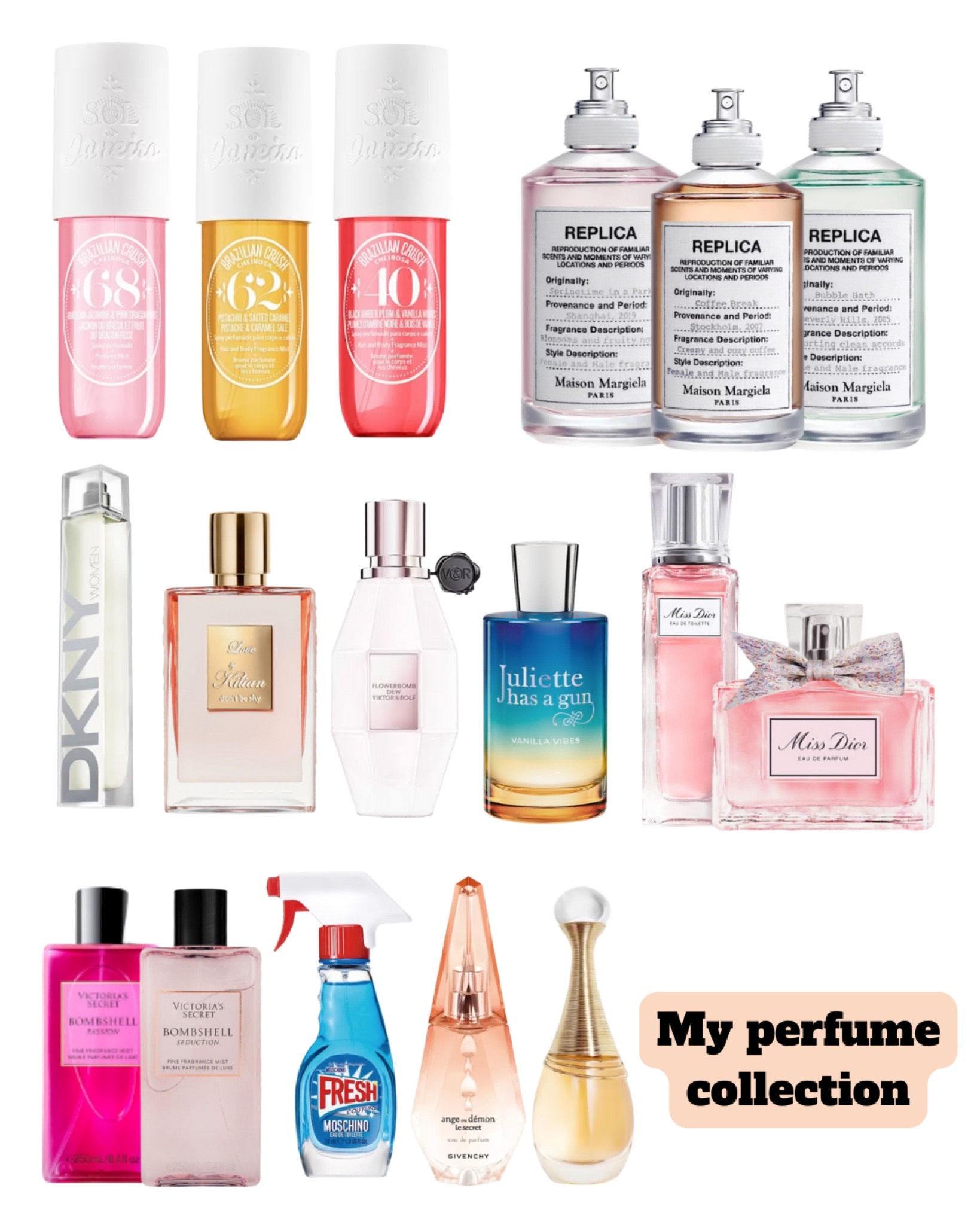 Miss Dior perfume review  What's the best in the collection & the  differences between them