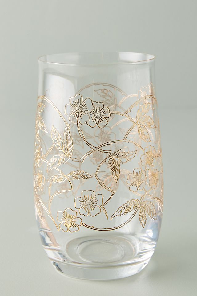 Fiorella Highball Glasses, Set of 4 | Anthropologie (US)