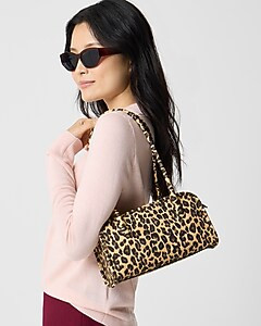 Leopard bowling bag | J.Crew Factory