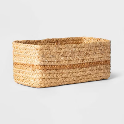 Braided Water Hyacinth Media Bin - Threshold™ | Target