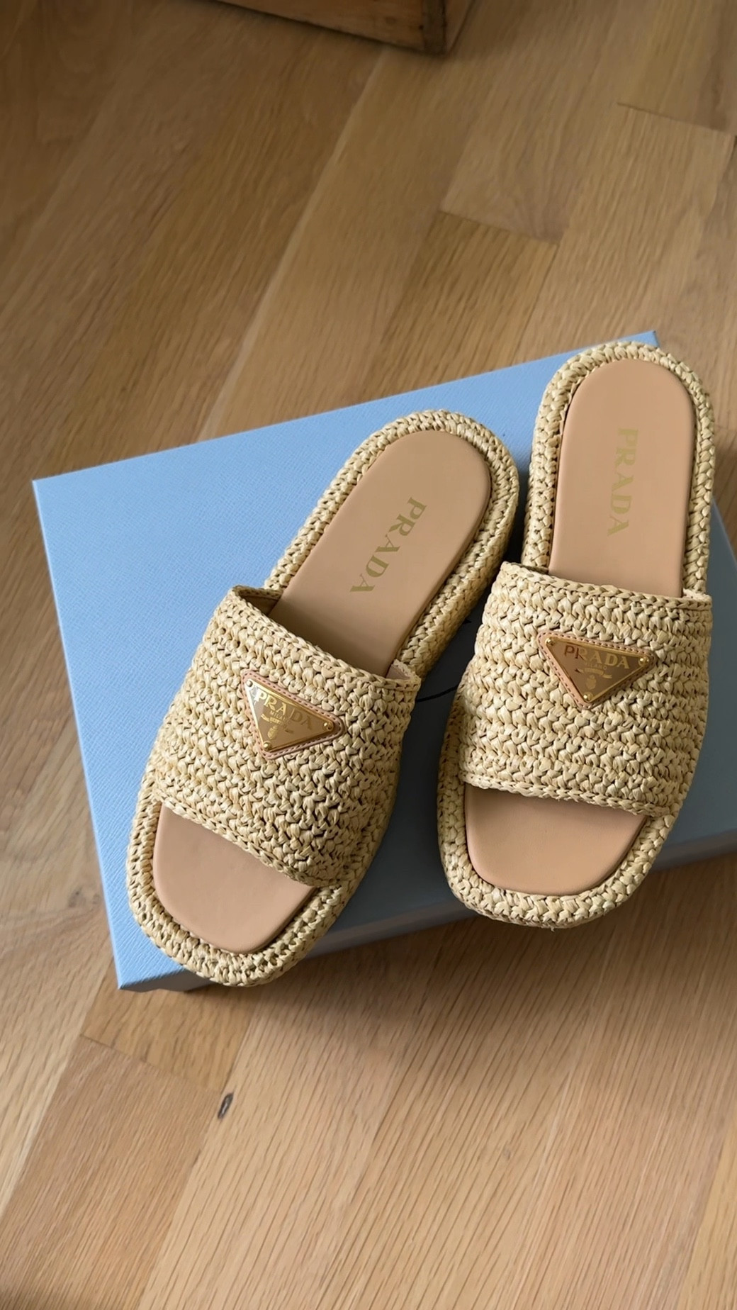 Kat Jamieson shares her new summer sandals from Prada. 

#LTKSeasonal #LTKFind #LTKshoecrush