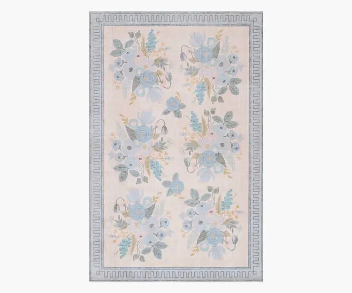 Jardin Marseille Ivory Printed Rug | Rifle Paper Co.